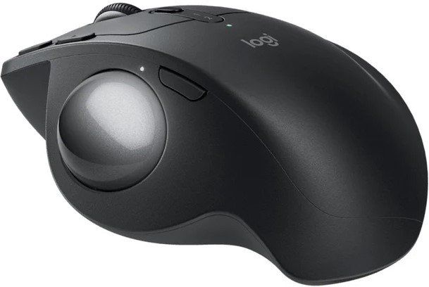 Logitech MX Ergo S Wireless Mouse Black — image 1
