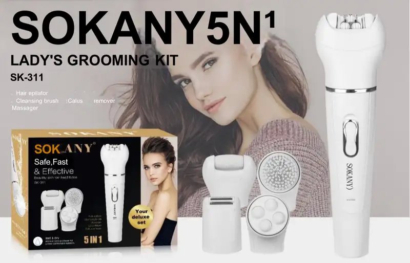 Sokany 5 In 1 Lady's Grooming Kit — image 1