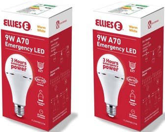 Ellies E27 9W A60 FLEM9WE27W Rechargeable Bulb — image 1