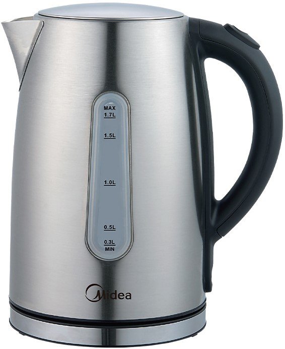Midea Deluxe 1.7 Litre Stainless Steel Kettle — image 1