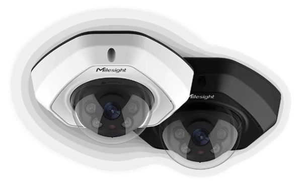 Milesight 5MP, AI Vandal-proof Mini Dome Network Camera - IK10-rated, Intelligent Analytics — image 1