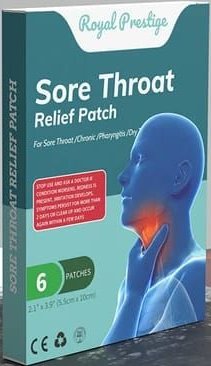 Royal Prestige Sore Throat Relief Patch — image 1