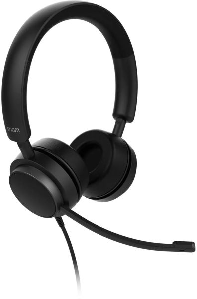 Snom A310D Binaural Over-Ear Headset, Passive Noise Cancellation, VoIP Phone Headset, RJ9 — image 1