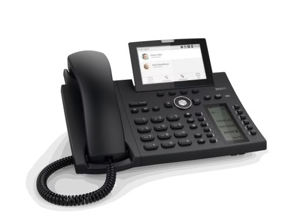 Snom D385 12-line Desktop SIP Phone - No PSU Included - Hi-Res Colour TFT Display - USB — image 1