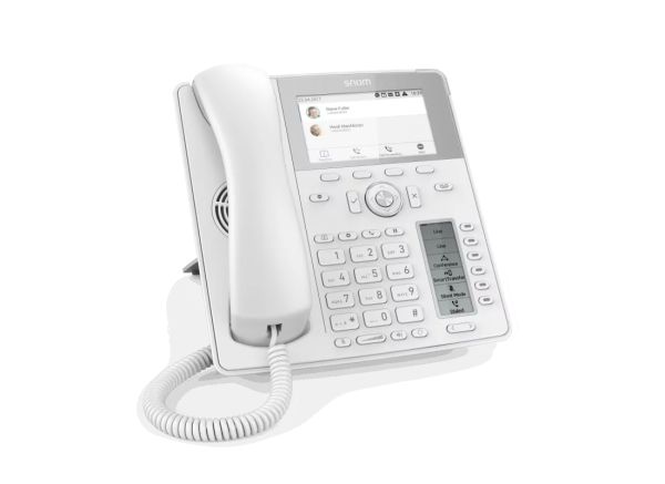 Snom D785 12-line Desktop SIP Phone in White - No PSU Included - Hi-Res 4.3" Colour Display - USB — image 1