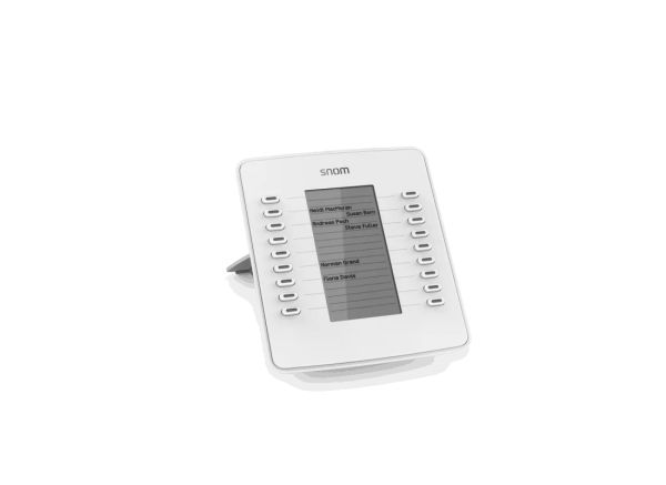 Snom D7 Expansion Module in White - USB - Supports Dxx Series with USB — image 1