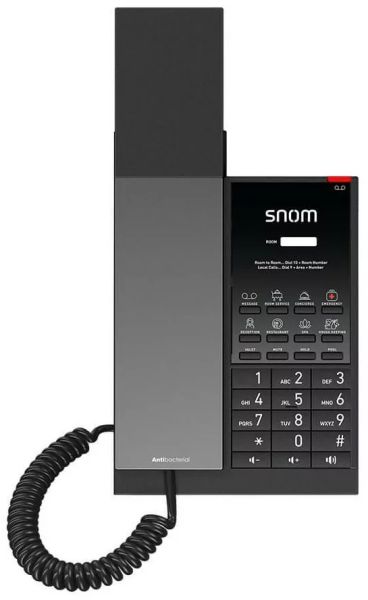 Snom Hospitality WiFi IP Phone, Cordless DECT handset, 1 line — image 1