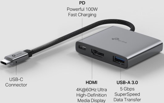 TP Link USB TypeC 3 in 1 Hub — image 1