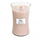 Woodwick Vanilla & Sea Salt Large Candle Jar — image 1