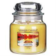 Yankee Candle Autumn Sunset Medium Jar Retail Box No — image 1