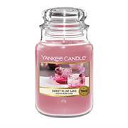 Yankee Candle Plum Sake Large Jar Retail Box No warranty — image 1
