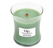 Woodwick White Willow Moss Candle Medium Jar Retail Box No — image 1