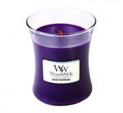Woodwick Spiced Blackberry Candle Medium jar Retail Box No warranty — image 1