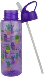 Casey FlipTop 1 Litre Plastic Water Bottle Purple — image 1
