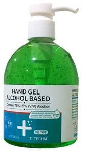 Casey TI Techn 500ml Apple Green Hand Sanitiser in Pump — image 1