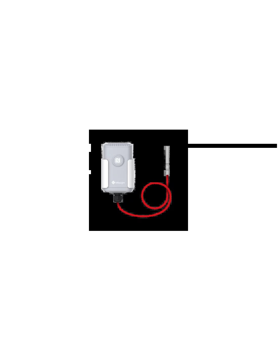 Milesight Industrial Temperature Sensor - T500 (-50°C to +800°C) — image 1