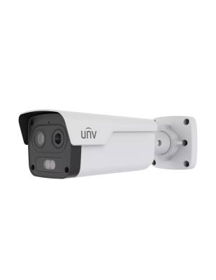 Uniview UNV 4MP Thermal Dual Spectrum Bullet IP Camera 6mm(7mm Thermal) | TIC2A32SA-F7-4F6AC-I1 — image 1