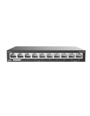 Uniview UNV 8-Port PoE Switch 88W with 2 Uplinks | NSW2020-10T-POE-IN — image 1