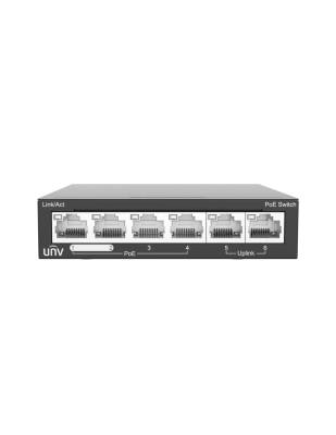Uniview UNV 6-Port Unmanaged PoE Switch | NSW2020-6T-POE-IN — image 1