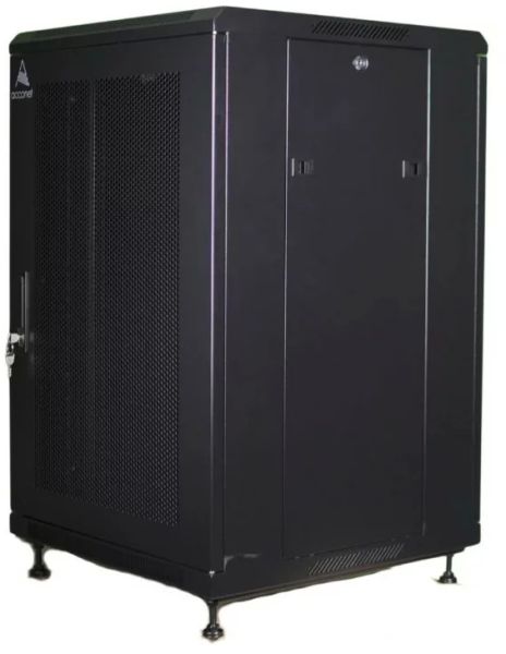 Acconet 18U Unassembled Floor Standing 600mm Cabinet Perforated — image 3