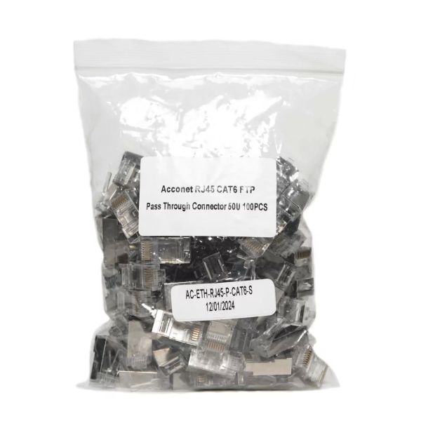 Acconet CAT6e Shielded  RJ45 Connector | AC-ETH-RJ45-P-CAT — image 4