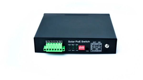 5 Port Gigabit MPPT Solar POE switch (Selectable IEEE802.3af/at/POE++) + 1 SFP port. — image 4