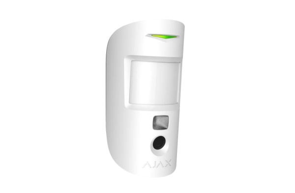 AJAX Security - MotionCam Jeweller - White Wireless Indoor Motion Detector with Photo Camera | AJAX-MC-INDR-W — image 2