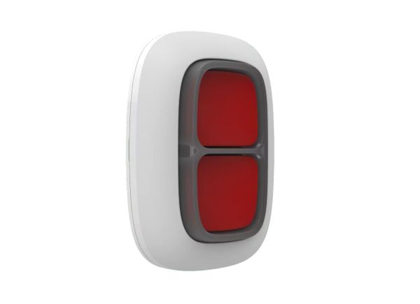 AJAX Security - DoubleButton Jeweller - Double White Wireless Smart Button for Panic and Control Modes | AJAX-PB-DOUBLE-W — image 2
