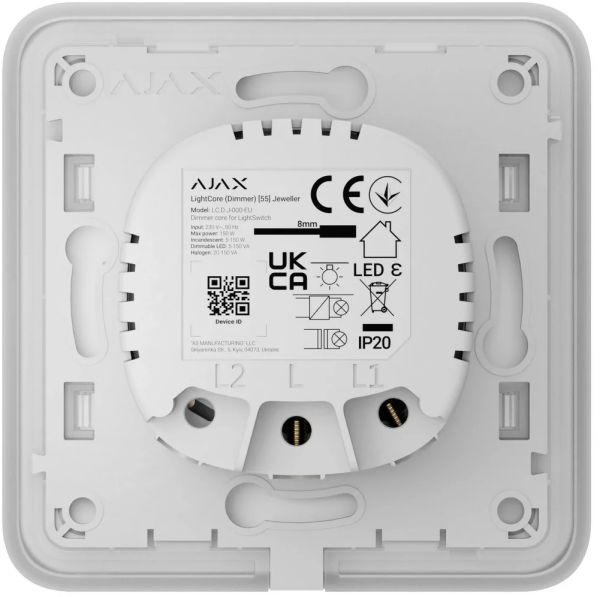 AJAX Security - Black SoloButton (Dimmer) | AJAX-SB-DIM-B — image 6