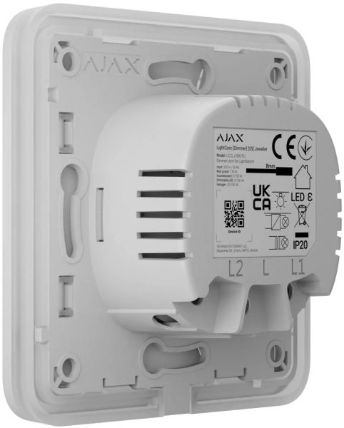 AJAX Security - White SoloButton (Dimmer) | AJAX-SB-DIM-W — image 5