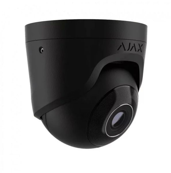 AJAX Security - 5MP IP Black Turret Camera with a 2.8 mm Wide-view Lens | AJAX-TURRET-5MP-28-B — image 2