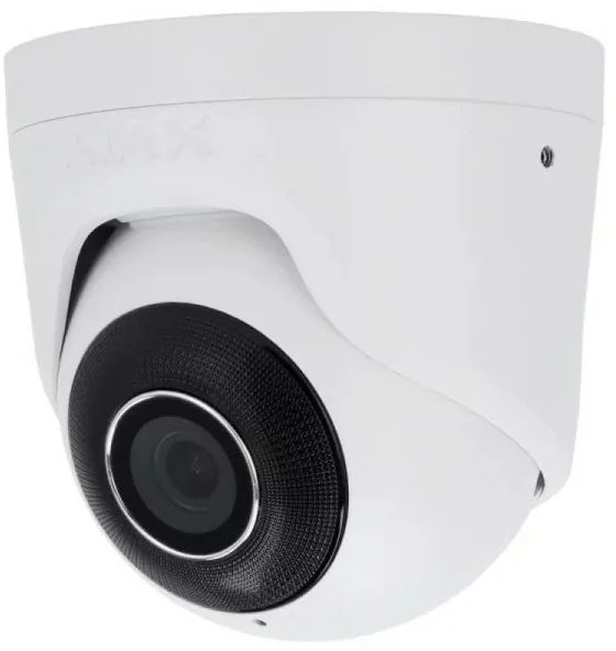 AJAX Security - 5MP IP White Turret Camera with a 2.8 mm Wide-view Lens | AJAX-TURRET-5MP-28-W — image 2