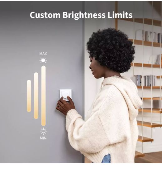 Aqara Dimmer Switch H2 EU 2 in 1 With Neutral & No Neutral (White)  | AQ-CTRL-DIM-SW-WALL-W — image 5