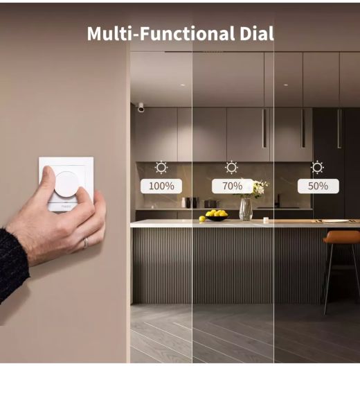 Aqara Dimmer Switch H2 EU 2 in 1 With Neutral & No Neutral (White)  | AQ-CTRL-DIM-SW-WALL-W — image 6