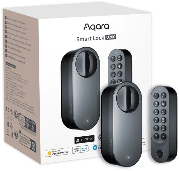 Aqara U200 Retrofit Smart Door Lock Black|EL-D02D — image 5