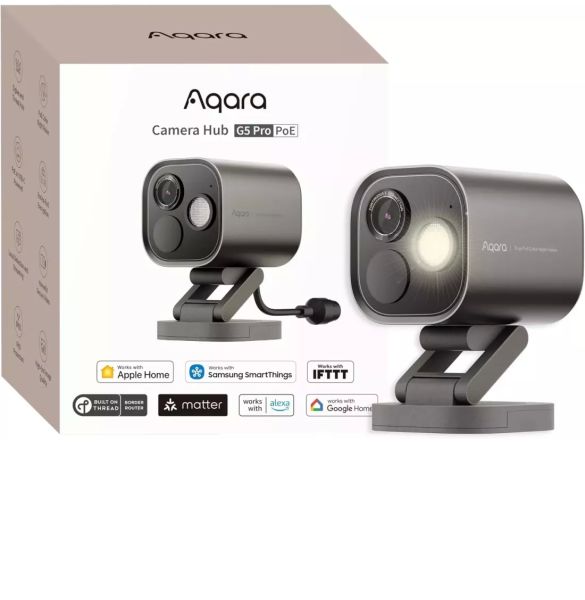 Aqara Camera Hub G5 Pro (PoE, Shadow Gray) | AQ-HUB-CAM-G5-PRO-POE-G — image 2