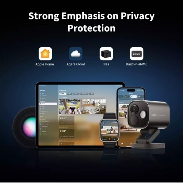Aqara Camera Hub G5 Pro (PoE, Shadow Gray) | AQ-HUB-CAM-G5-PRO-POE-G — image 3