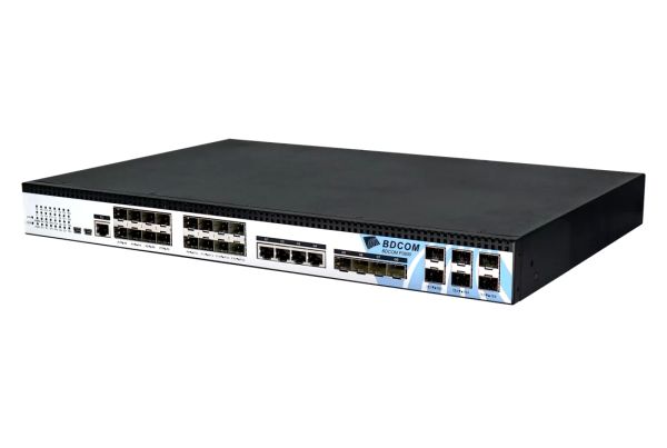 BDCOM 16 Port EPON L3 OLT Headend - Dual Hot-Swap PSU — image 2