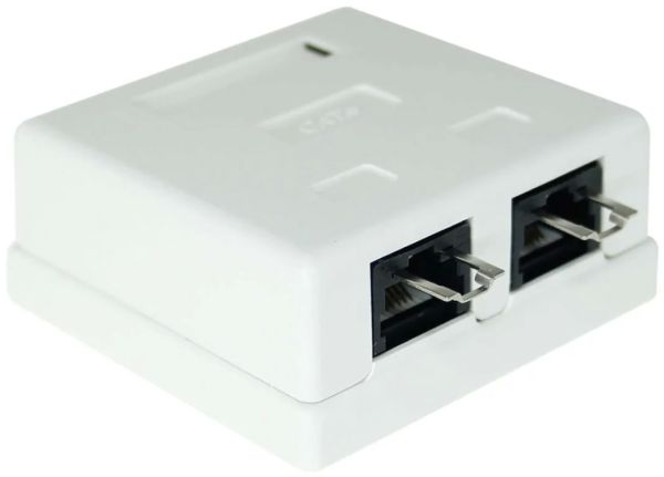 Acconet CAT6 Dual RJ45 Wall Box | CAT6-BOX-2 — image 2
