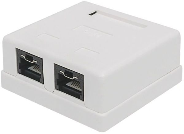 Acconet CAT6 Dual RJ45 Wall Box | CAT6-BOX-2 — image 3