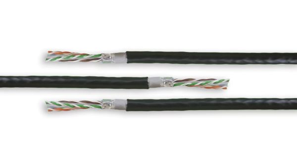 Acconet CAT6 UV Outdoor Ethernet Cable 100m Black Solid Core SF/TP Pull Box | CAT6U-100-SC — image 4