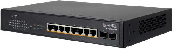 Edge-Core 10 Port Gb Websmart PoE Switch — image 2