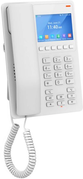 Grandstream 2 Line 3.5'' Color LCD WiFi 6 Hotel Phone White | GHP630W — image 3