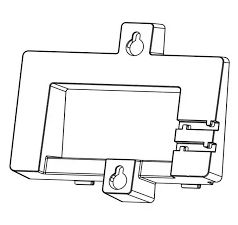 Grandstream Wall Mount for GXV3350, GRP2614, GRP2615, and GRP2616 IP Phones | GS-GRP-WM-L — image 2