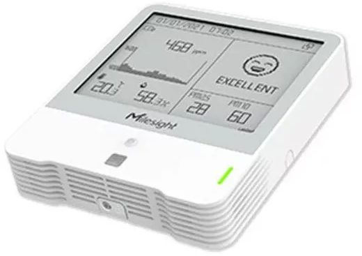 Milesight Indoor Ambience Monitor - Temp, Humidity, PIR, Light, TVOC, CO2, Barometric, PM2.5/10 — image 2