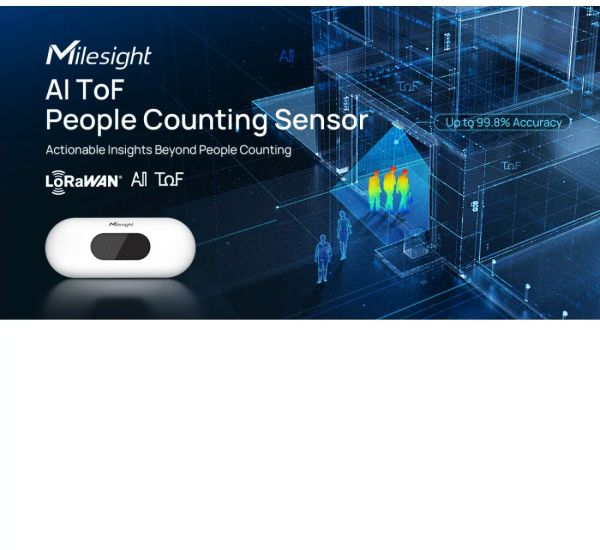 Milesight AI ToF People Counting Sensor - PoE Version (NO LoRA) — image 3