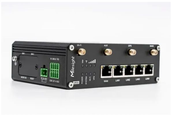 Milesight UR35 4G Industrial Router | UR35-L04EU-G-P-W — image 2