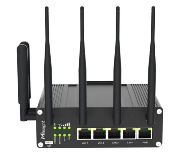 Milesight UR75 5G Industrial Cellular Router with GPS & PoE | UR75-504AE-P-W2 — image 2