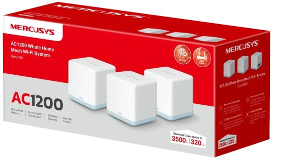 Mercusy Halo H30 AC1300 Mesh Wi-Fi System | MRC-HALO-H30-3P — image 3