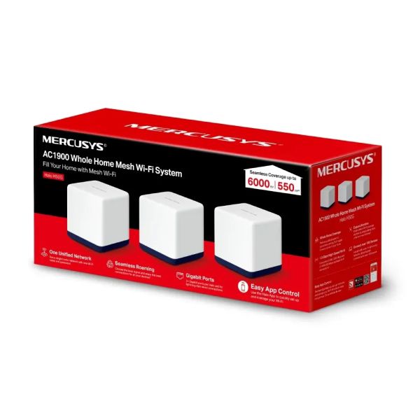Mercusys Halo Wi-Fi 5 Mesh System (3-Pack) | MRC-HALO-H50G-3P — image 3